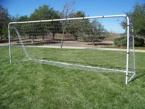 Vallerta® 18 X 7 Ft. Heavy Duty Steel Frame Goal w/Weatherproof Net