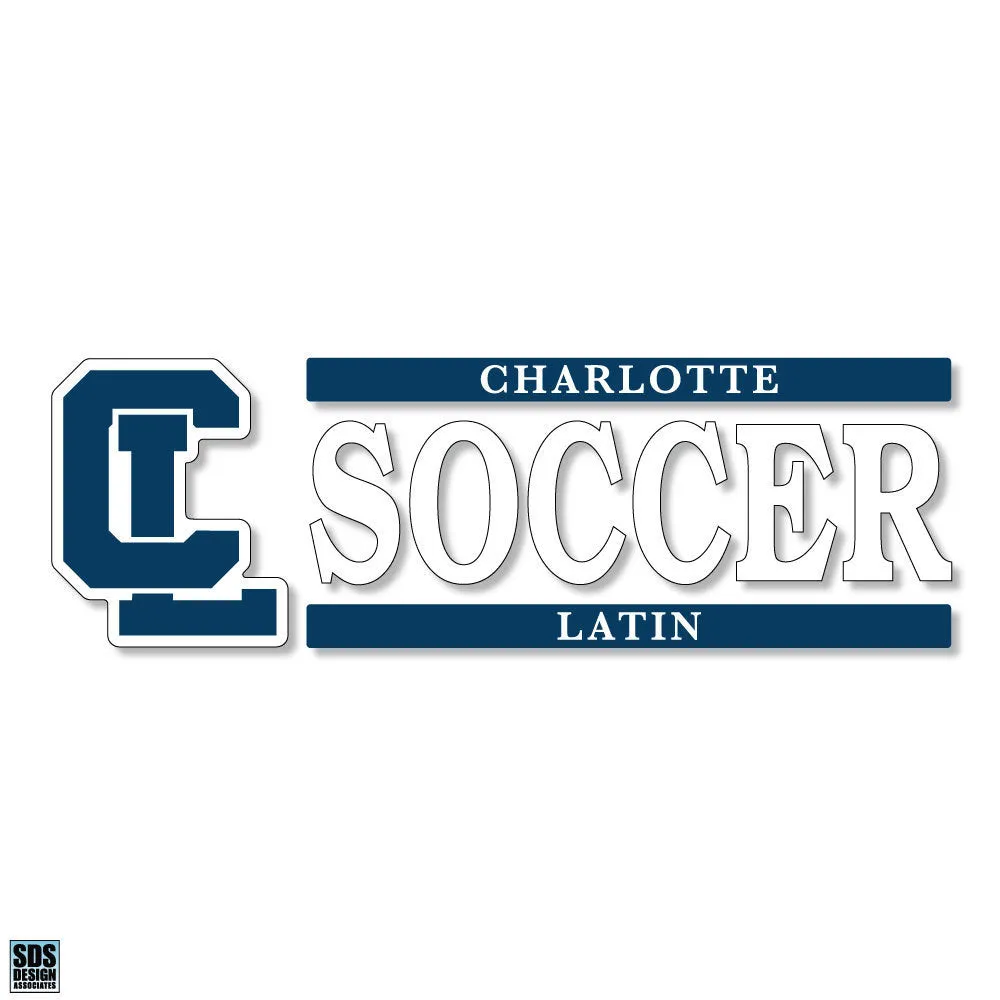 Vinyl Car Decal- Soccer