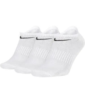 White - Nike everyday lightweight no-show sock (3 pairs)