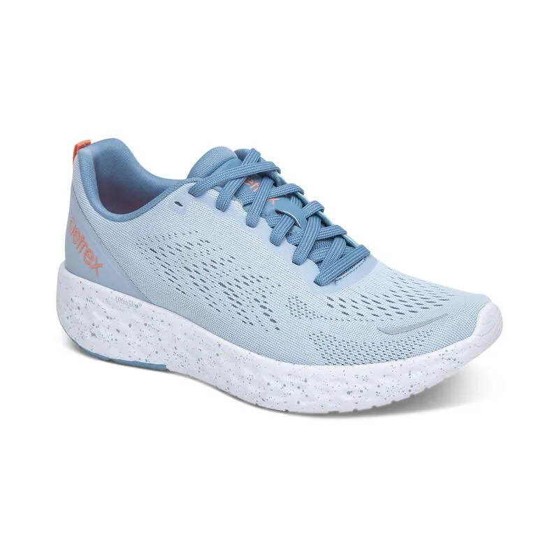 WOMEN'S AETREX DANIKA ARCH SUPPORT SNEAKER | LIGHT BLUE