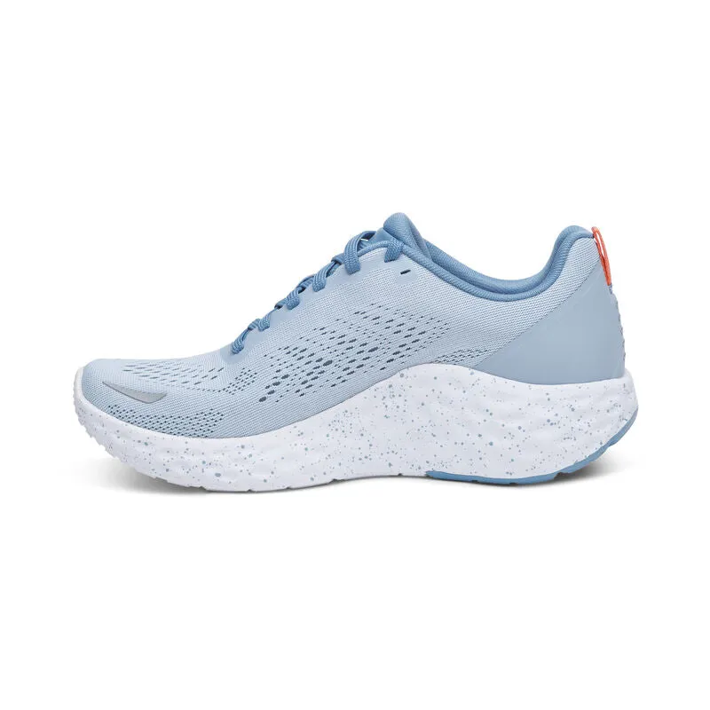 WOMEN'S AETREX DANIKA ARCH SUPPORT SNEAKER | LIGHT BLUE