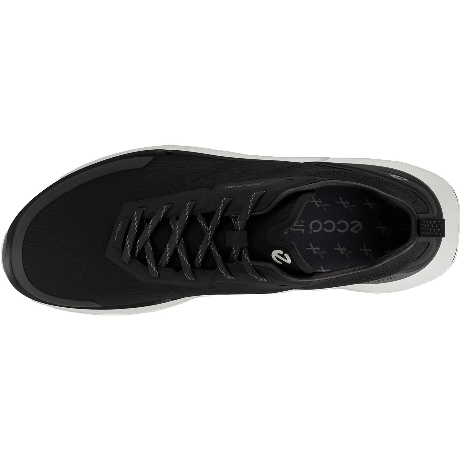 Women's Ecco Biom 2.2 Black Textile Synthetic