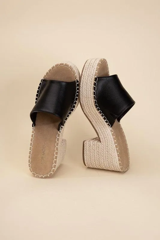 Womens Shoes Espadrille Mule Heels