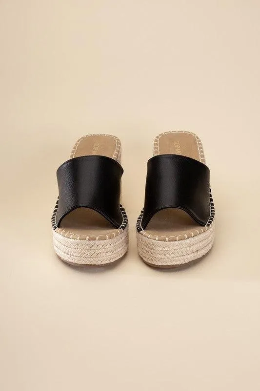 Womens Shoes Espadrille Mule Heels