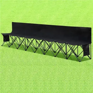 Yaheetech 8 Seats Portable Folding Bench