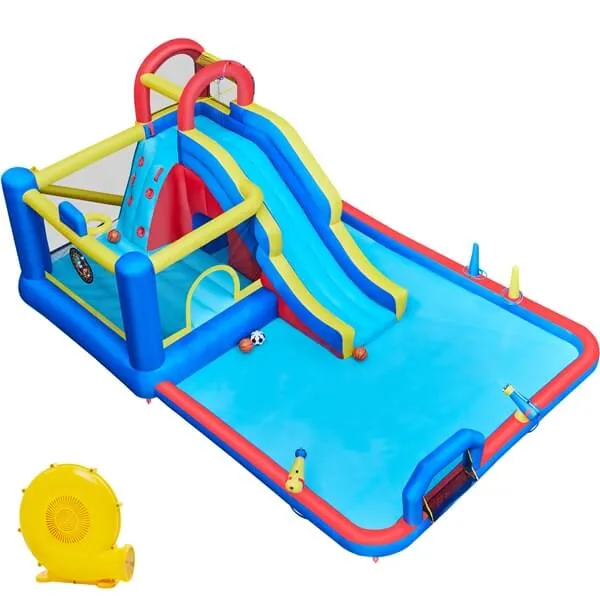 Yaheetech Outdoor Inflatable Water Slide