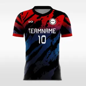 Zebra Stripe - Custom Soccer Jersey for Men Sublimation