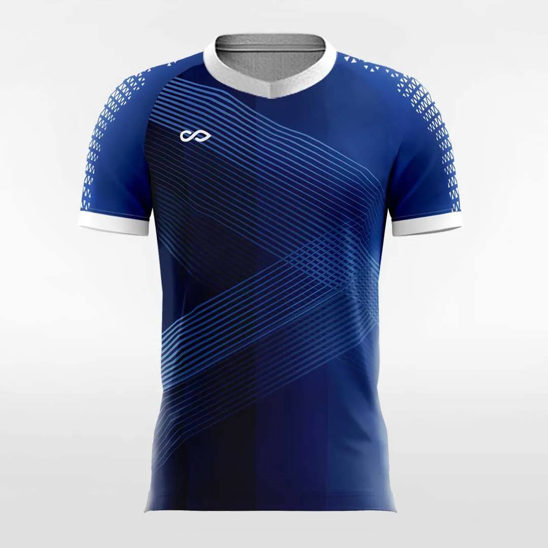 Zig Zag - Customized Men's Sublimated Soccer Jersey