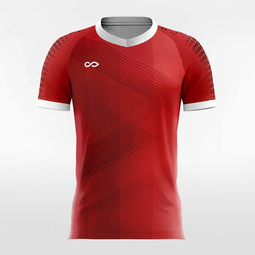 Zig Zag - Customized Men's Sublimated Soccer Jersey